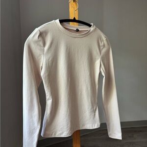 Women’s Long Sleeve Light Beige Top